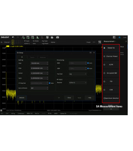 SNA6000-SA-Analyseur de spectre - Option pour Siglent...