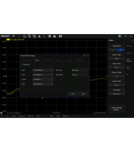 SNA6000-TDA-Analyse domaine temporel (TDA) - Option pour...